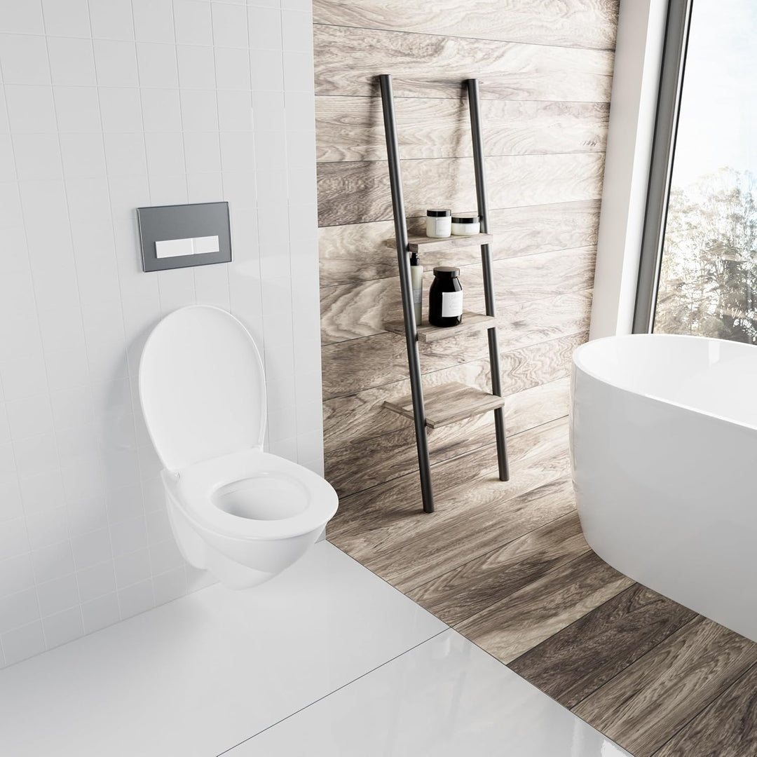 LUVETT® WC-SITZ C290, oval, doppelte Absenkautomatik Softclose, einfache Reinigung,Toilettendeckel a