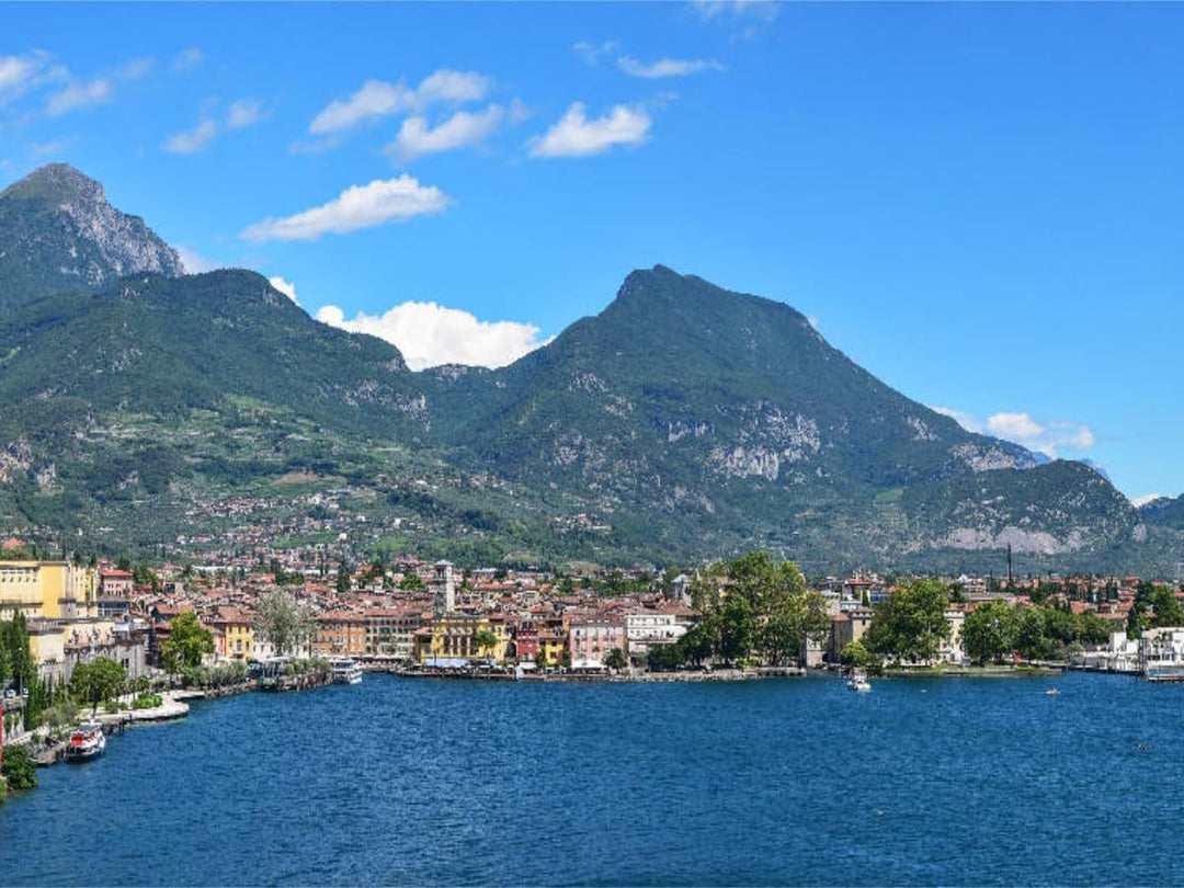 CALVENDO Puzzle Blick auf Riva del Garda 1000 Teile Lege-Grösse 64 x 48 cm Foto-Puzzle Bild von Susa