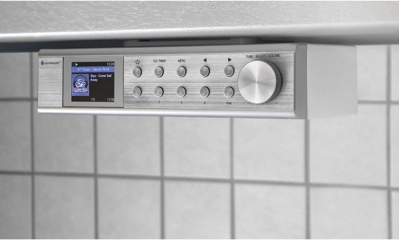 Soundmaster IR1500SI Internetradio DAB+ Digitalradio Netzwerkplayer UPNP Bluetooth Küchenunterbaurad