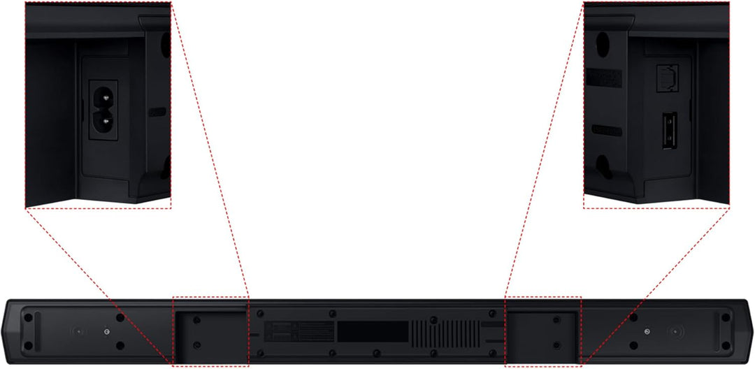 SAMSUNG Soundbar HW-C430/ZF C-Serie, 3 Lautsprecher, Subwoofer inklusive, 2.1-Kanal-Audio, Adaptive