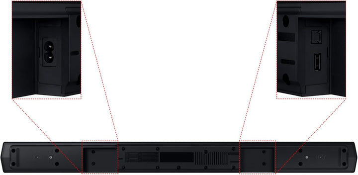 SAMSUNG Soundbar HW-C430/ZF C-Serie, 3 Lautsprecher, Subwoofer inklusive, 2.1-Kanal-Audio, Adaptive