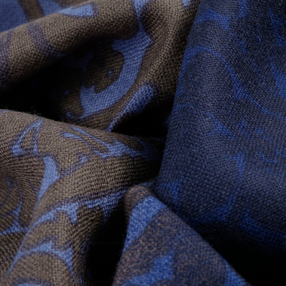 Stetson Treavo Wool Schal Wollschal Winterschal Herren/Damen - mit Fransen Frühling-Sommer Herbst-Wi