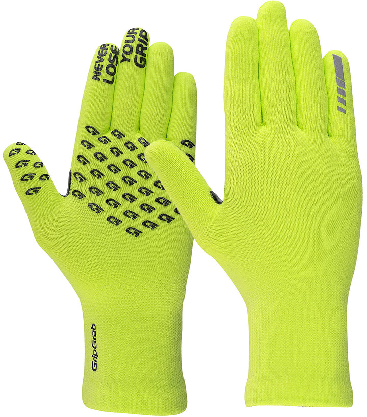 GripGrab wasserdichte Gestrickte Fahrradhandschuhe rutschfeste Winddichte Thermo Radsport Regenschut