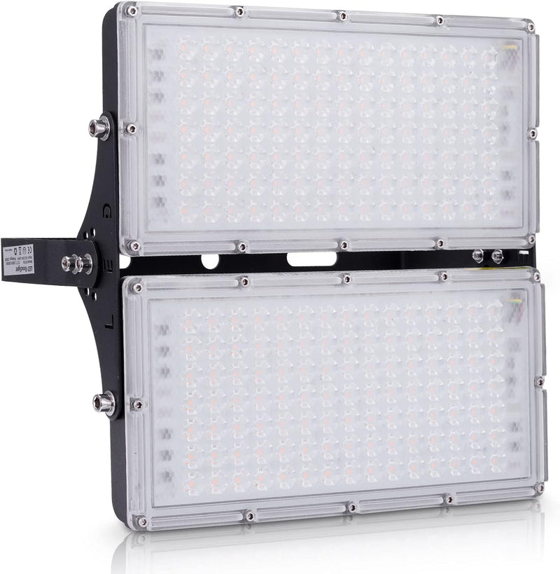 Bellanny 200W LED Strahler Aussen 20000LM Superhell LED Flutlicht, 3000K Warmweiss LED Fluter - IP65