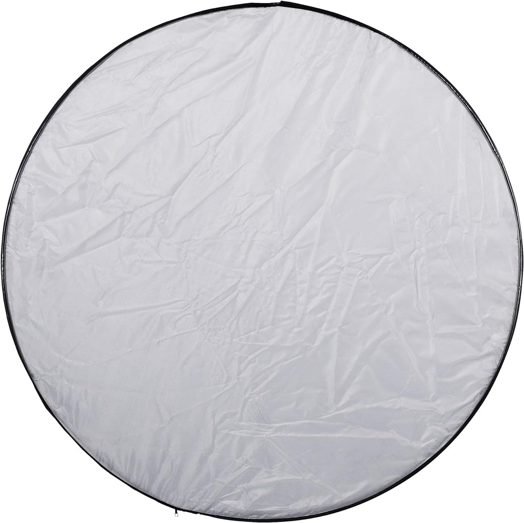 Bresser F000200 Fotostudio, 5 in 1 Faltreflektor 107 cm rund, 107 cm rund
