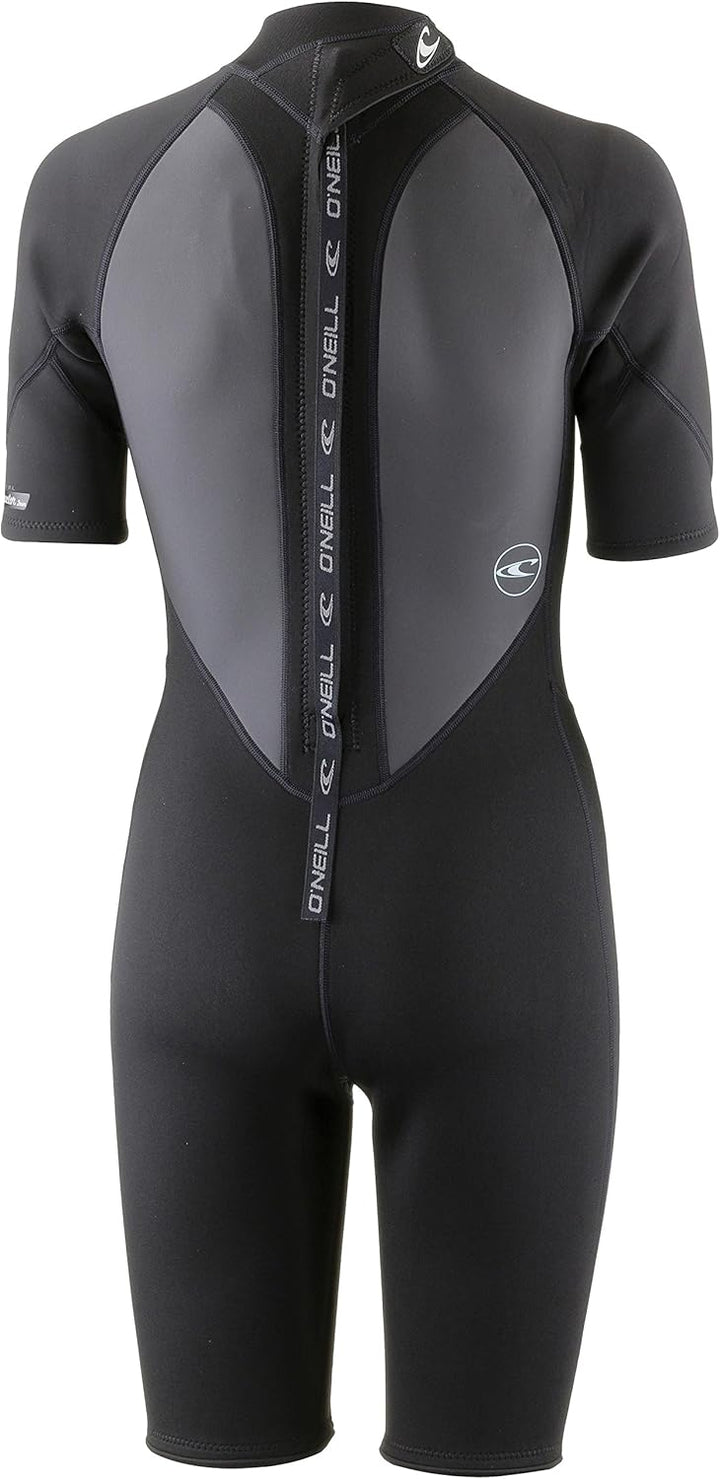 ONEILL WETSUITS Damen Women's Reactor Ii 2mm Back Zip Spring Wetsuit 6 Schwarz, 6 Schwarz