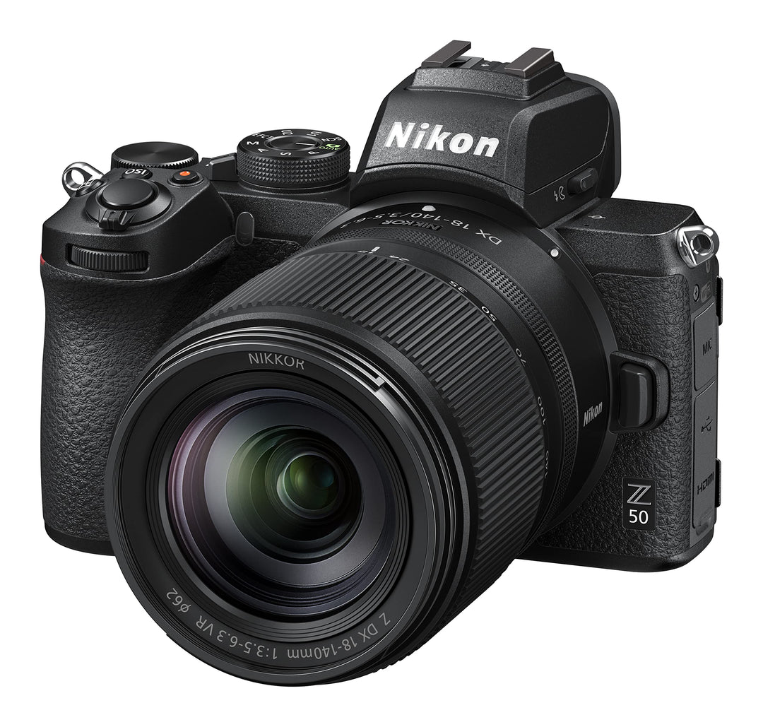 Nikon Z 50 KIT Z 18-140 VR (20.9 MP, OLED-Sucher mit 2.36 Millionen Bildpunkten, 11 Bilder pro Sekun