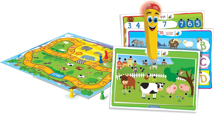 Clementoni Stift Basic 1000 Quiz Tiere, 1000 Quiz Tiere