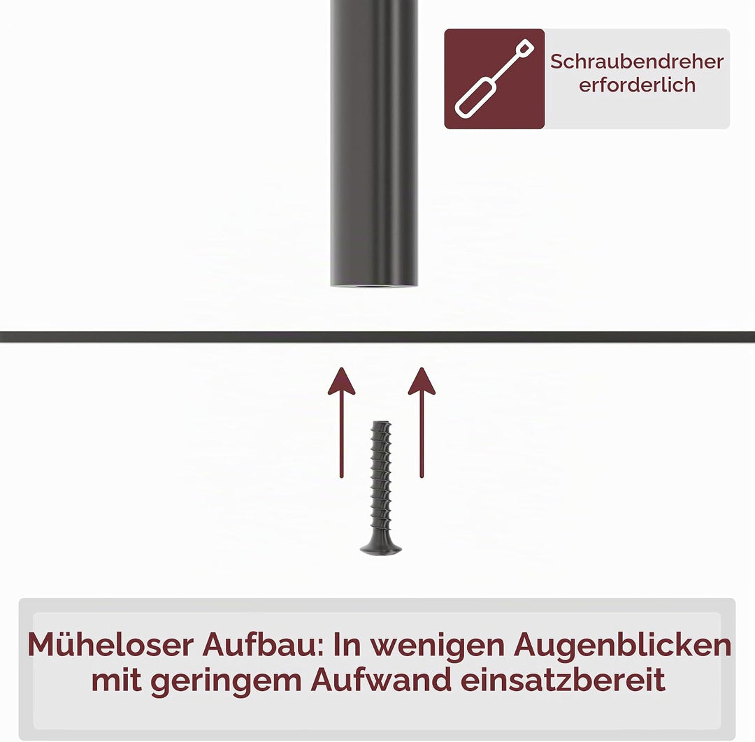 Fire Vida Warwick Kaminbesteck-Set, traditionell, Metall, schwarz, 5-teilig