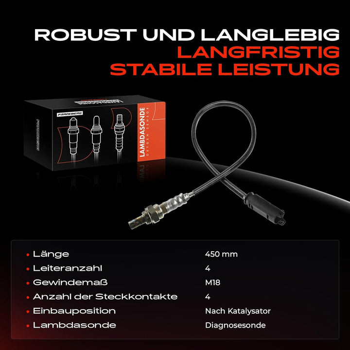 Lambdasonde Diagnosesonde für Lambdasonde Diagnosesonde für 3er E46 316i 318i 5er E60 E61 545i M5 6e