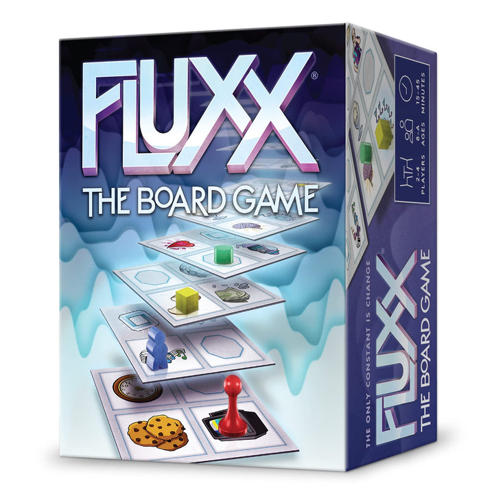Looney Labs | Fluxx The Board Game Dynamic Gameplay for 2-4 Players | English