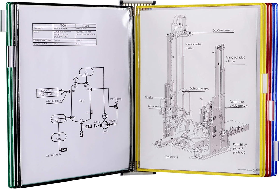 Tarifold b413109 Notenständer Wand, Linie T-Technic