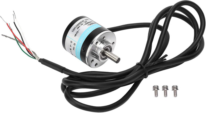 ABZ Dreiphasen-Encoder Photoelektrischer Encoder DC 5-24 V 3000-6000 U/min Vollwellen-Encoder für de