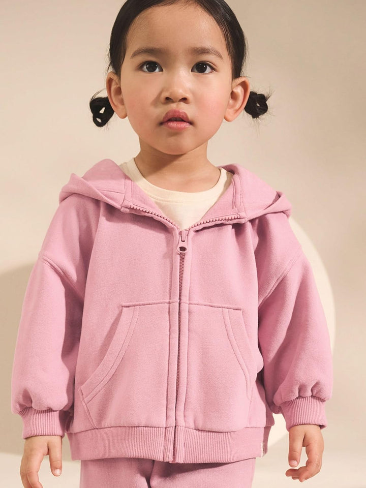 NEXT Mädchen Standard Kapuzenjacke 68-74 Rose Pink, 68-74 Rose Pink