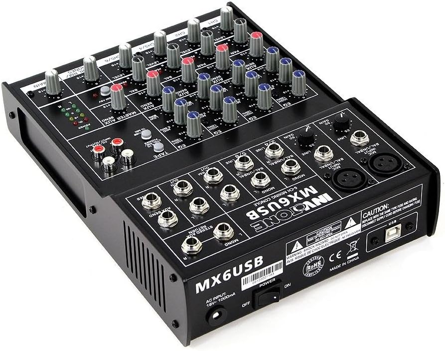 INVOTONE MX6USB Mixer