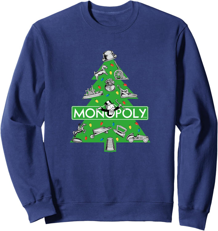 Monopoly Christmas Tree Sweatshirt