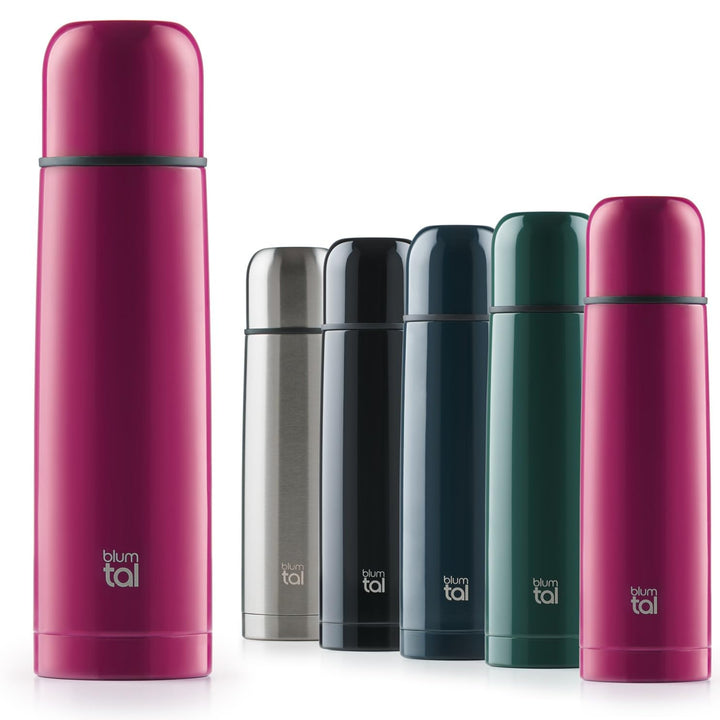 Blumtal® Thermosflasche 700ml - BPA-freie Thermoskanne für warm&kalt - auslaufsichere Isolierflasche