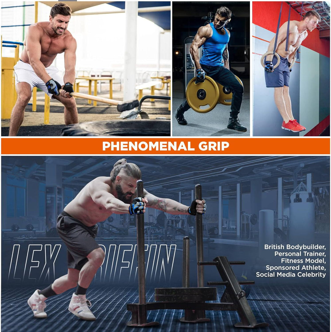 RDX Fitness Handschuhe Trainingshandschuhe Handgelenkstütze Sporthandschuhe Gewichtheben Workout Bod