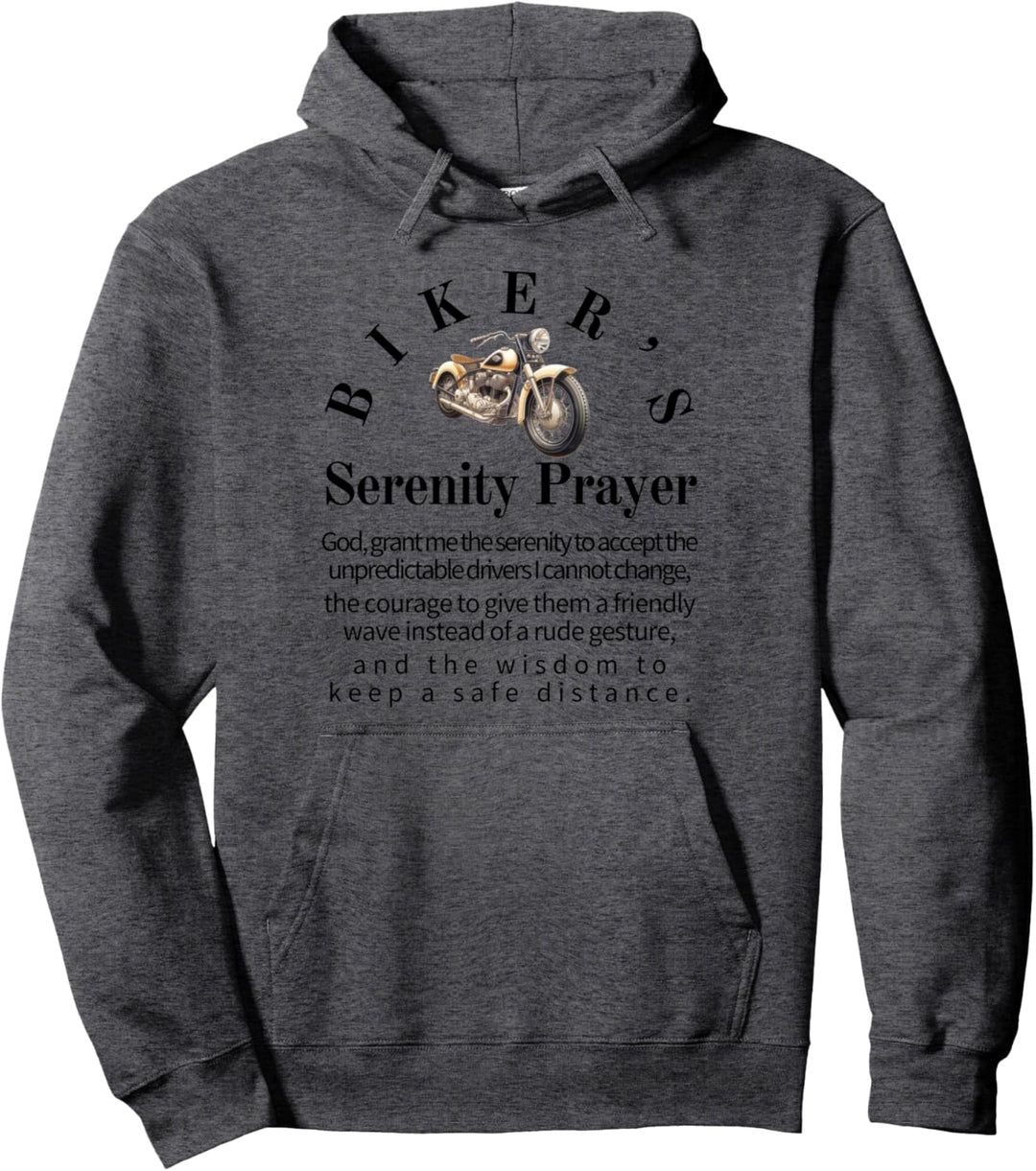 Lustiges Gebet für Biker, Motorrad, für Herren, Damen oder Jugendliche Pullover Hoodie