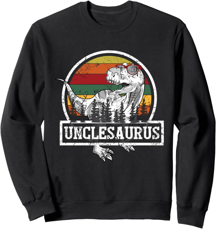 Onkel Saurus Rex Familie Dinosaurier Passend Sweatshirt