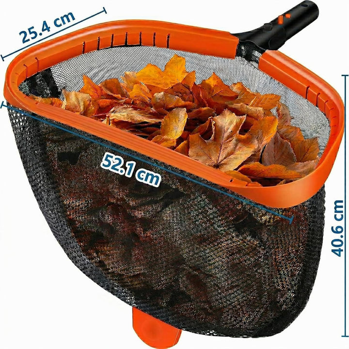 KGC 20 Zoll (50,8 cm) Poolkescher, Aluminiumrahmen, doppelschichtiges feinmaschiges Tiefennetz zum R