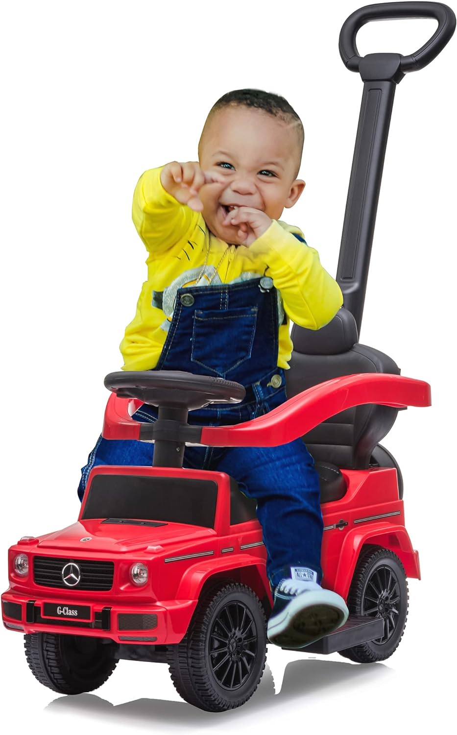 JAMARA 460626 Rutscher Mercedes-Benz G 350 d 3in1 – ab 6 Monate, Sitzhöhe 260 mm, Kippschutz, Schutz