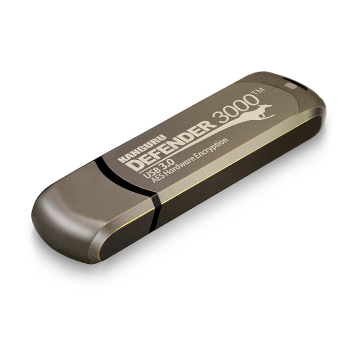 Kanguru Defender 3000 Speicherstick USB 3.0, schwarz schwarz 16G 16 gb, 16 gb