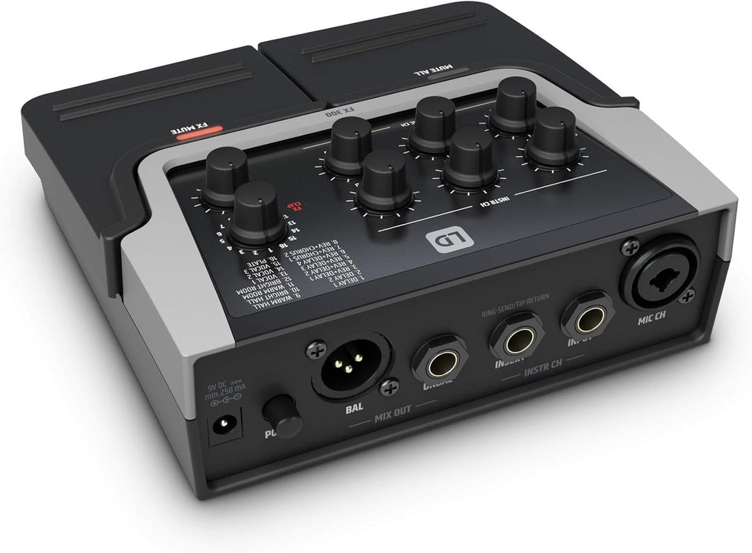 LD Systems FX 300-2-Kanal-Pedal mit 16 digitalen Effekten