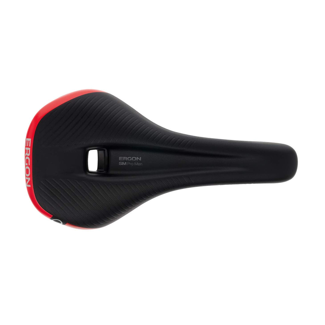 Ergon Herren Sm Pro Fahrradsattel M/L black/Red, M/L black/Red