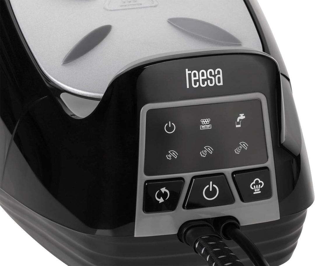 Teesa SMOOTH STEAM S300 Dampfbügelstation TSA2030, 1.2 liters, schwarz-grau