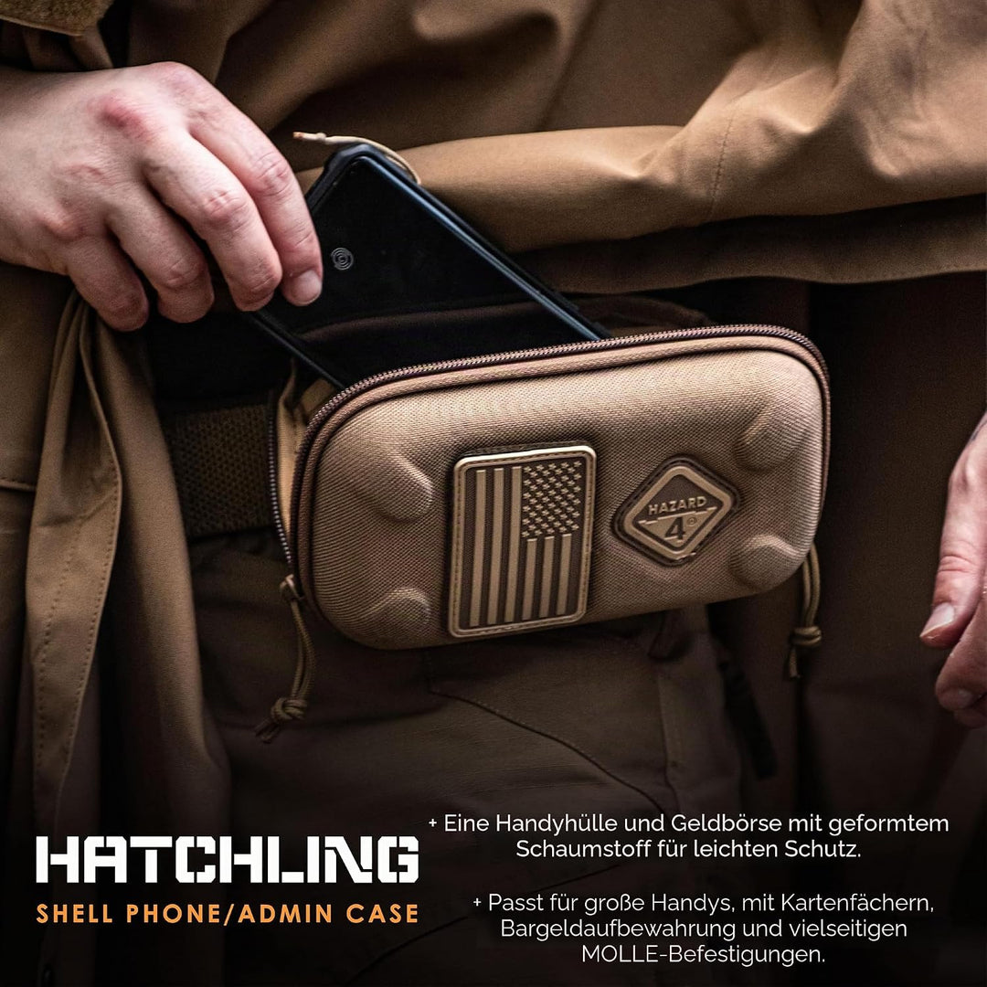 Hazard 4 Hatchling Admin Pouch schwarz Einheitsgrösse, schwarz Einheitsgrösse