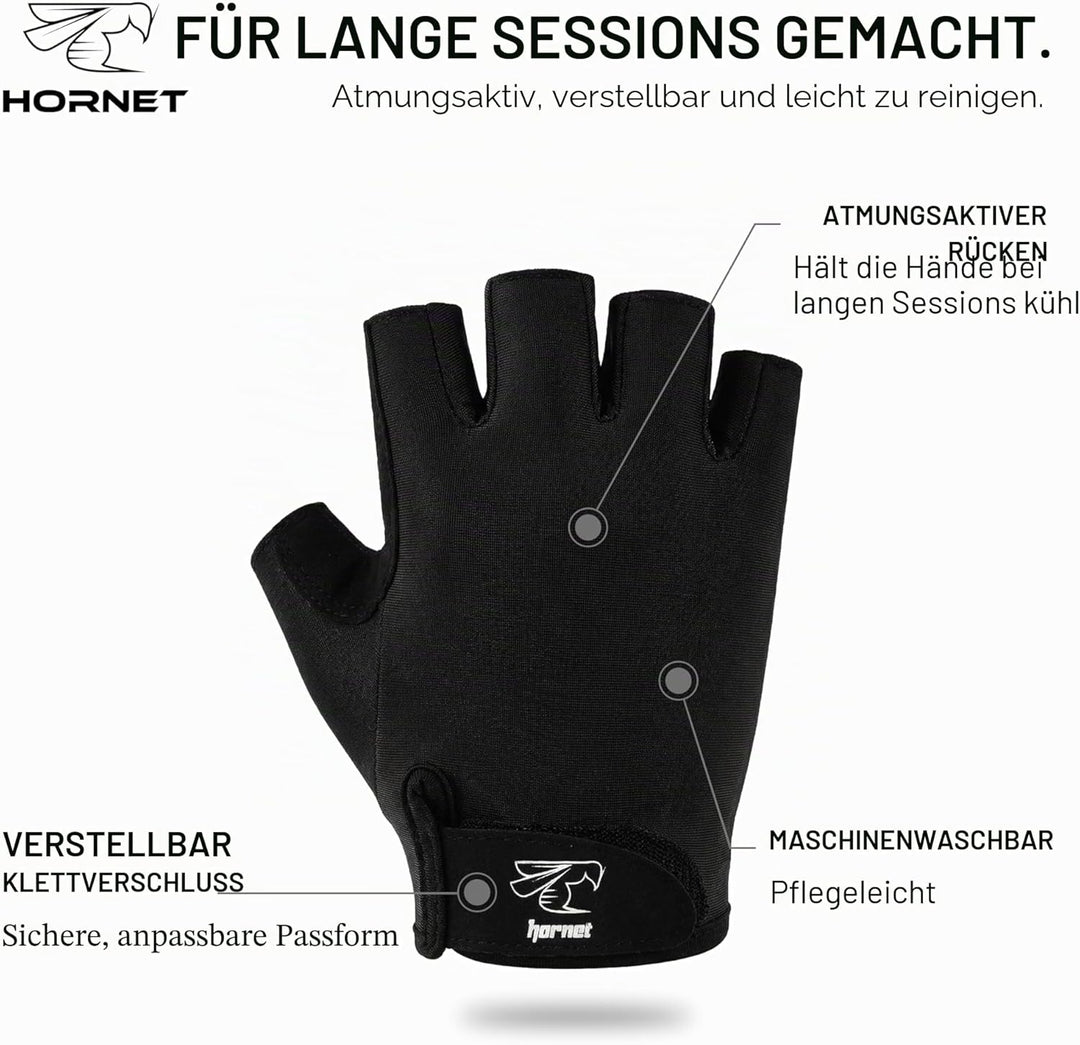 Ruder Handschuhe von Hornet Wassersport – Ideal für Rudern, Skullen, Kajak, SUP, Outrigger Kanu, Dra