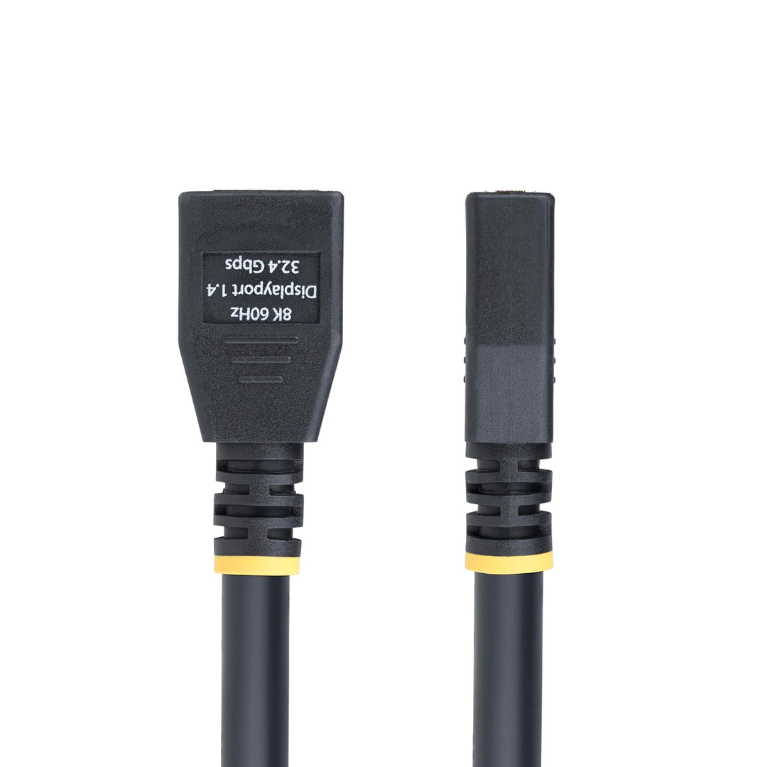 StarTech 3m DisplayPort 1.4 Verlängerungskabel, 8K 60Hz, St/Bu, Schwarz