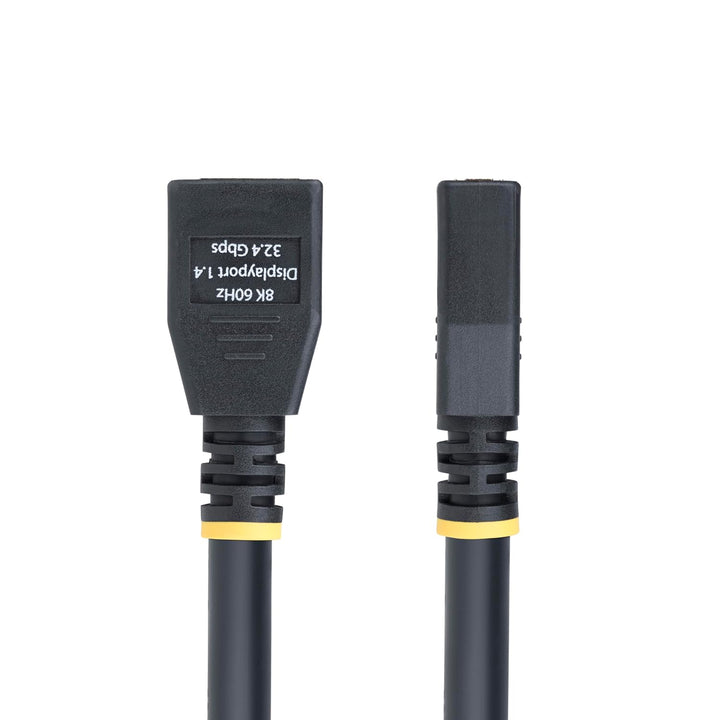 StarTech 3m DisplayPort 1.4 Verlängerungskabel, 8K 60Hz, St/Bu, Schwarz