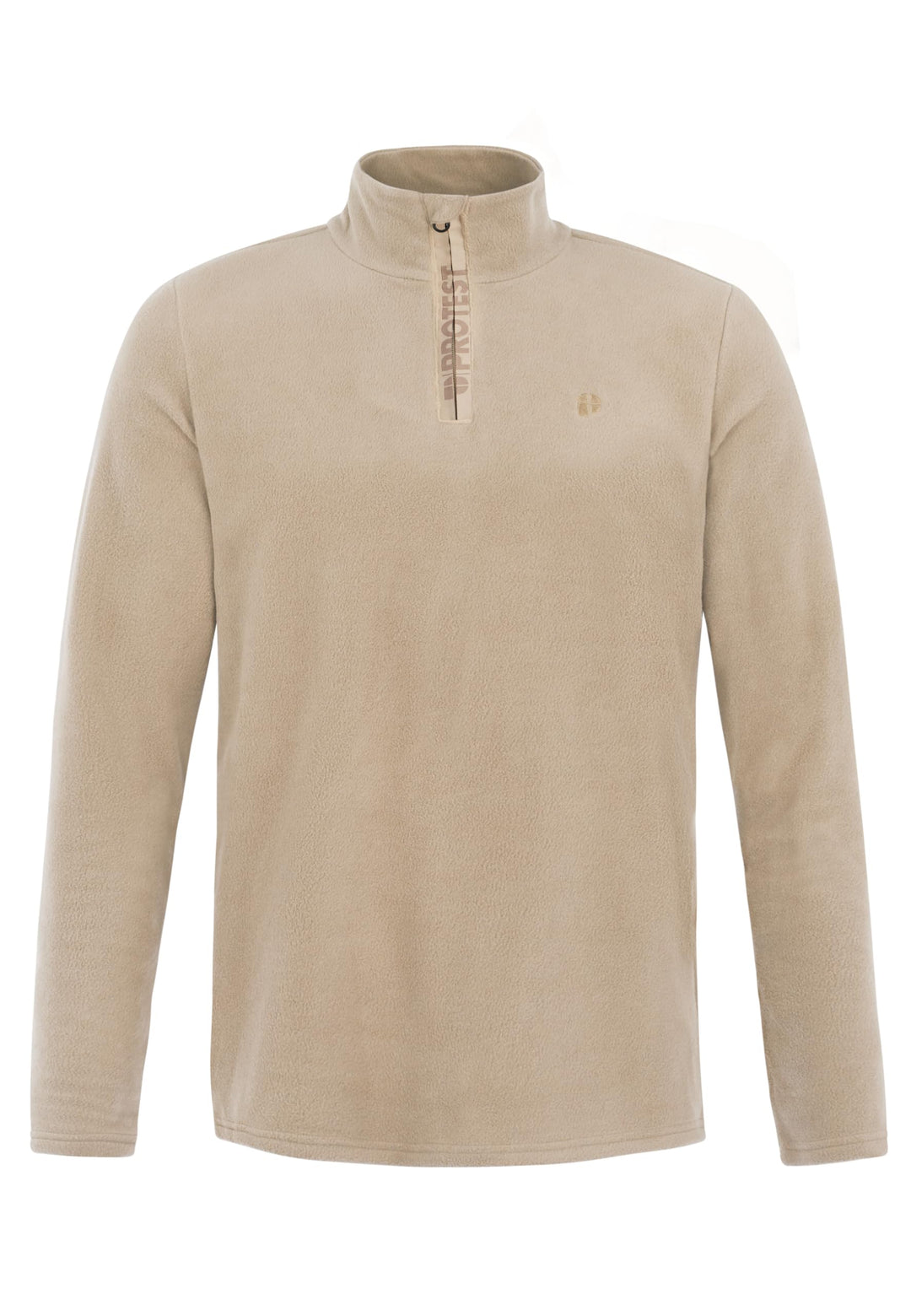 Protest Herren 1/4-reissverschluss PERFECTO XXL Bamboobeige, XXL Bamboobeige