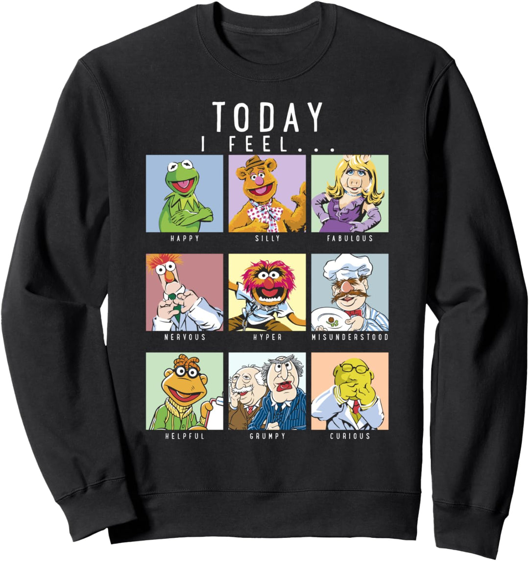 Disney The Muppets Today I Fell Box Up Sweatshirt