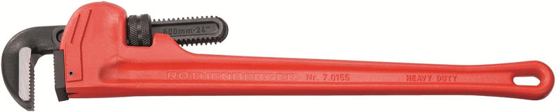 ROTHENBERGER 70155 Chrom-Vanadiumstahl Einhand-Rohrzange HEAVY DUTY, 24" Länge, 89mm Arbeitsbereich