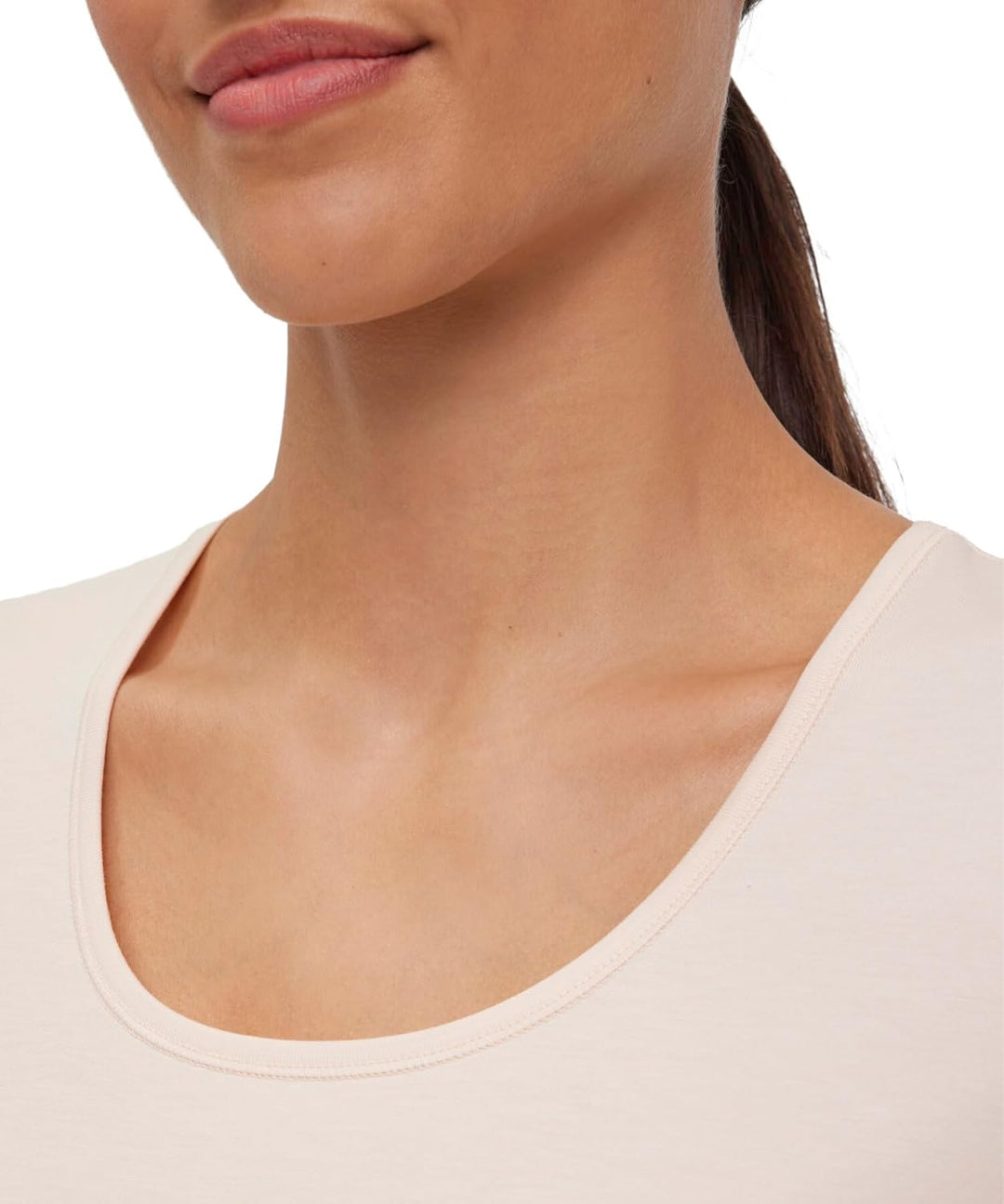 FALKE Damen Daily Comfort 2-Pack Round Neck Unterwäsche bequemes Unterhemd hautfreundlich Kurzarm mi