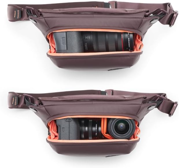 Peak Design Everyday Sling 3L, Eclipse, gepolsterter verstellbarer Schultergurt für Crossbody oder T