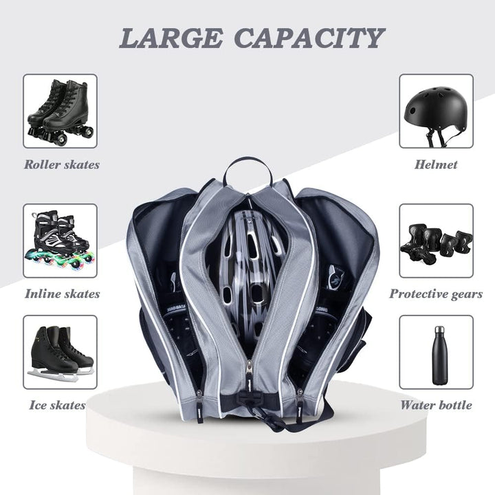 VENTCY Inliner Tasche, Skischuhtasche Kinder, Rollschuhe Tasche, Tasche für Inliner, Eislauf Inliner