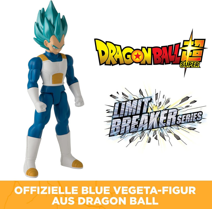 BANDAI - Dragon Ball Super - Riesenlimitbrecherfigur 30 cm - Super Saiyan Vegeta Blue - Offizielle D