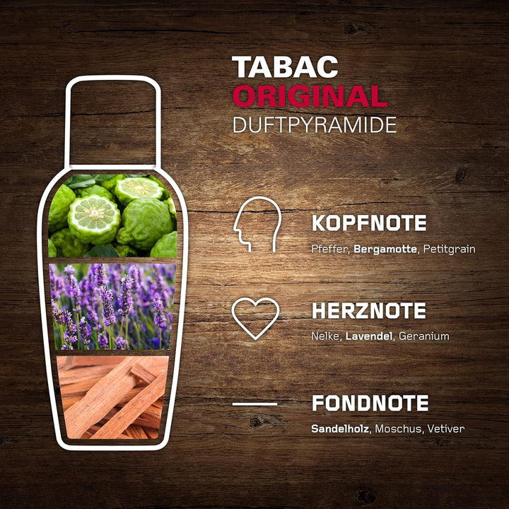 Tabac® Original | After Shave Lotion erfrischende Rasierwasser - erfrischt die von der Rasur beanspr