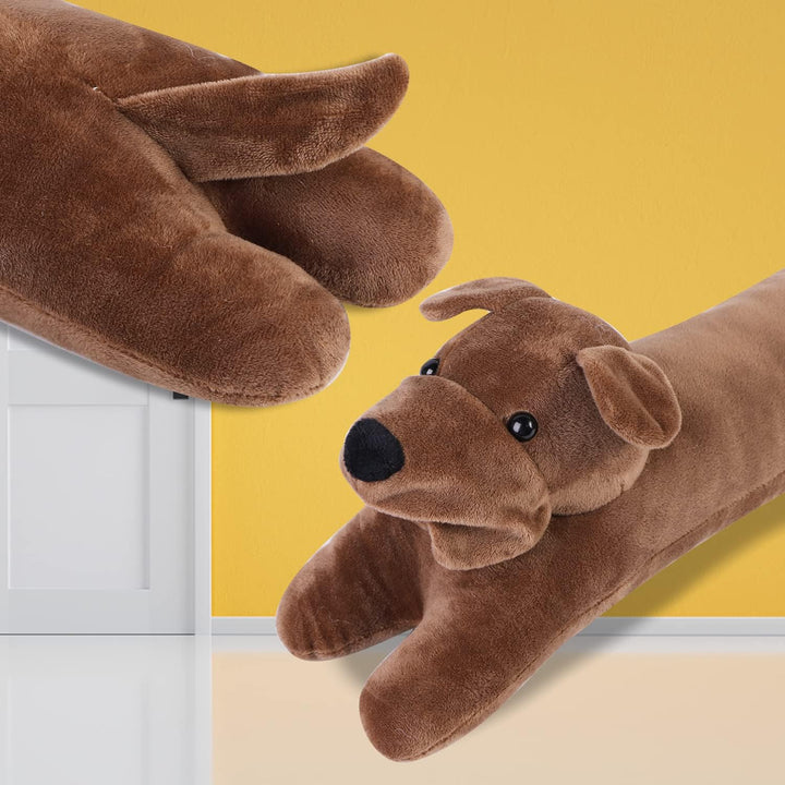Zugluftstopper für Hunde unter der Tür, strapazierfähig, 1.4 kg, 86.4 cm, dekorativer Stoff, Tür-Zug