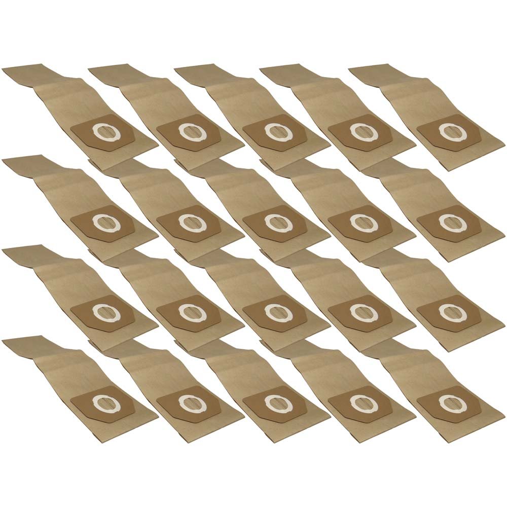 20 Industrie- Baustellen- Gewerbe- Heavy Papier Staubsaugerbeutel passend für AQUAVAC BY EWT NTP 30,