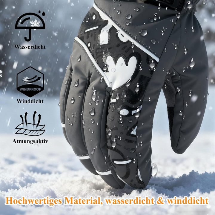 Minthouz W13 Beheizte Handschuhe, 5V 5000mAh Akku Beheizbare Handschuhe für Herren Damen, Wärmehands