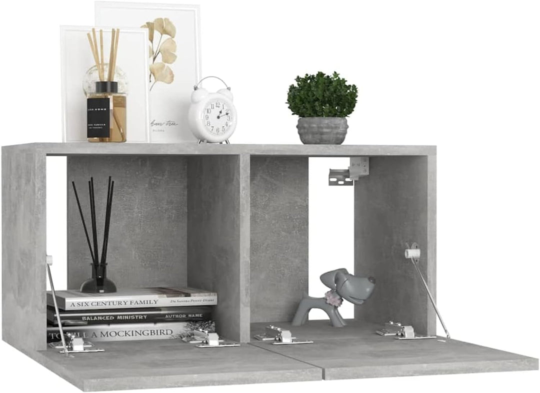 Susany TV-Hängeschrank TV-Wandschrank Aufbewahrungschrank Wandschrank Hängeschrank Hängeboard Wohnwa