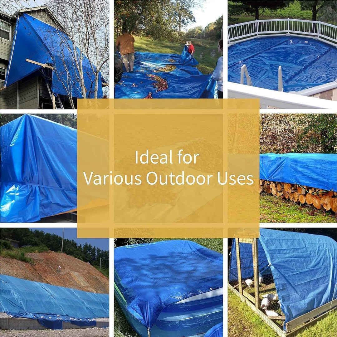 Pool-Pad, quadratisch, Ersatzplane, dicker Boden, Pool-Polsterung, für Terrassendielen, Gras, verhin
