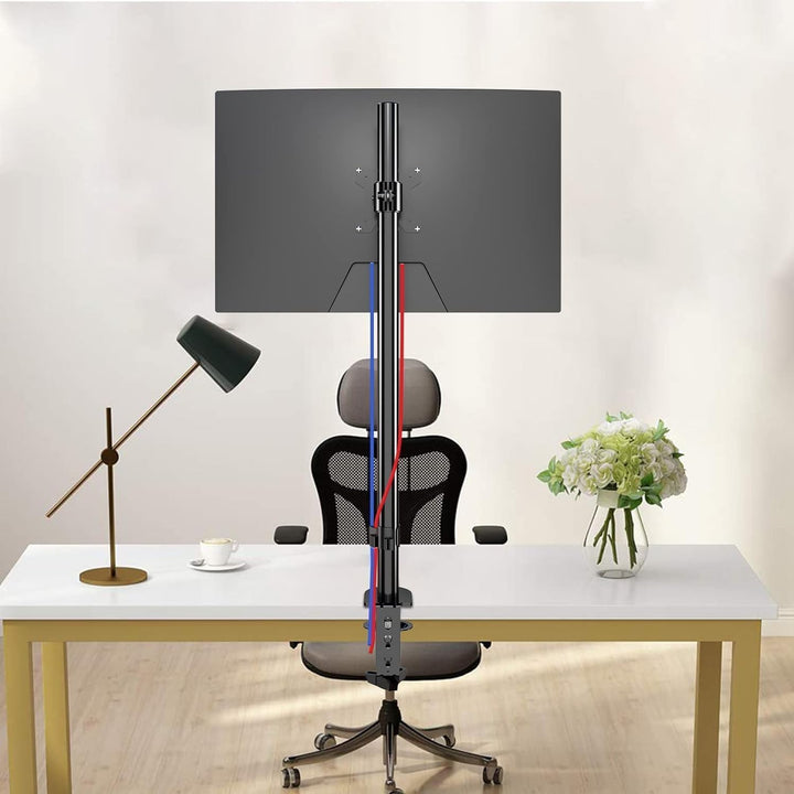 Pholiten Monitor Halterung, extra höhe 800mm Monitorhalterung, vollständig Verstellbarer höher Monit