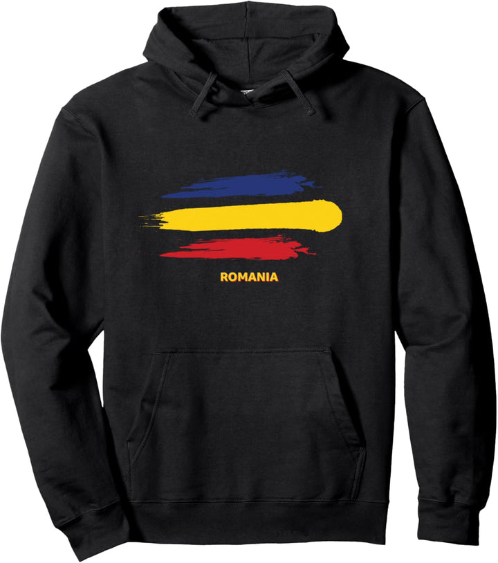 Flagge Rumanien Pullover Hoodie