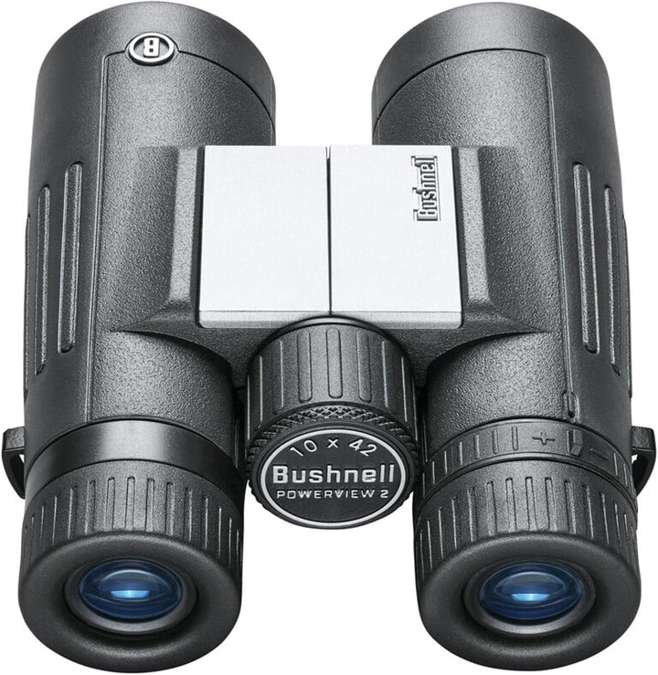 Bushnell - Powerview 2 - Fernglas - 10x42 - Dachkant - Aluminium Metallgehäuse - Mehrschichtvergütun